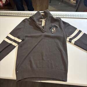 Antigua Oklahoma State Cowboys Men's Black Quarter-Zip Pullover